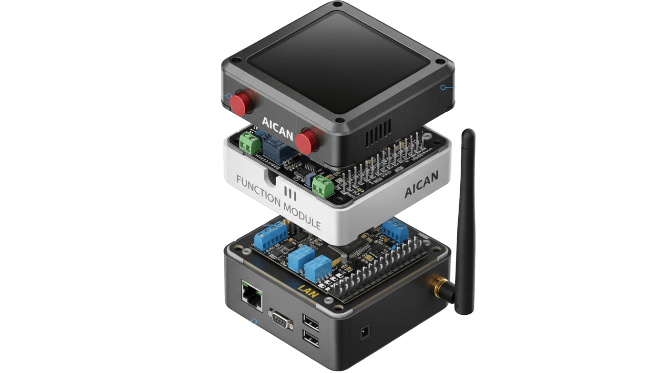 AICAN stackable customizable IoT device